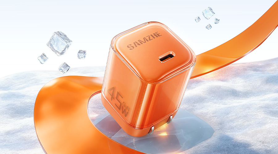 你的充电管家，山泽45W氮化镓快充头，小身材藏大能量！